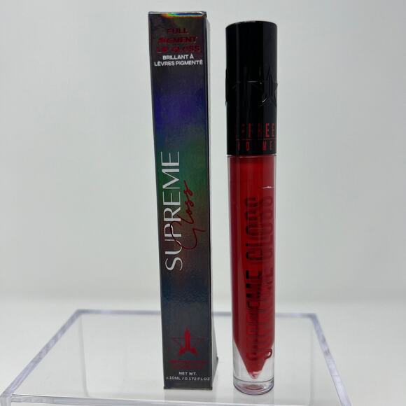 NIB Jeffree Star Supreme Lip Gloss Red - Picture 3 of 8